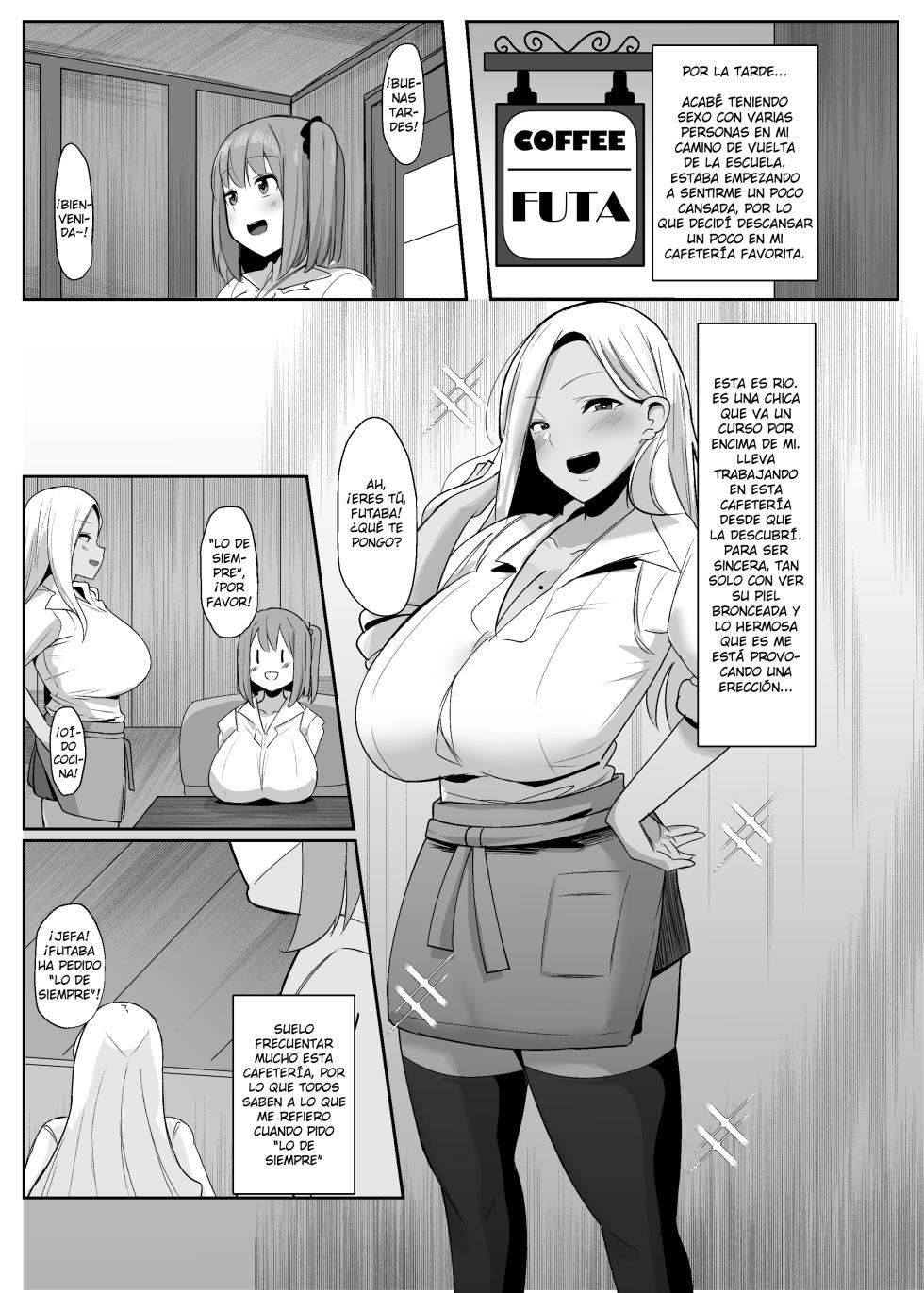 [Kosuko Teikoku (sella)] Aruhi Totsuzen Futanari wa Bokki shitara shasei suru no ga Atarimae no Sekai ni nattara - ¡Un día me desperté y de repente hacer eyacular a las futanaris era lo más normal del mundo! [Digital] [Spanish] [Thrommer] - Page 16