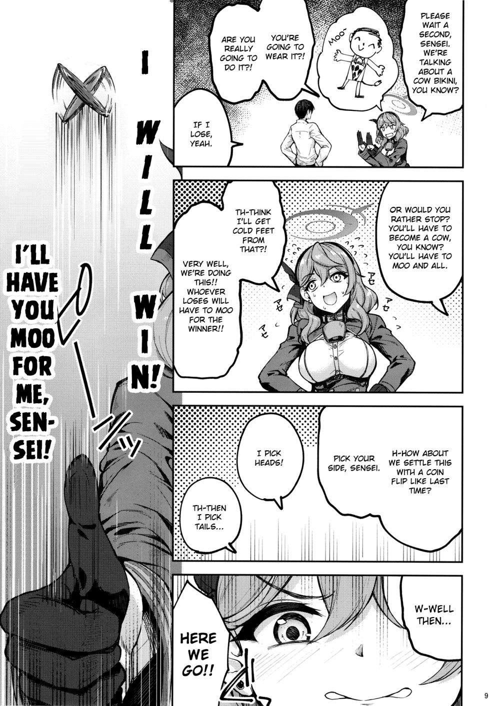 [Mugen@WORKS (Akiduki Akina)] Sensei Honki desu ka!? | Are You Serious, Sensei?! (Blue Archive) [English] [Douzo Lad Translations] [Digital] - Page 8