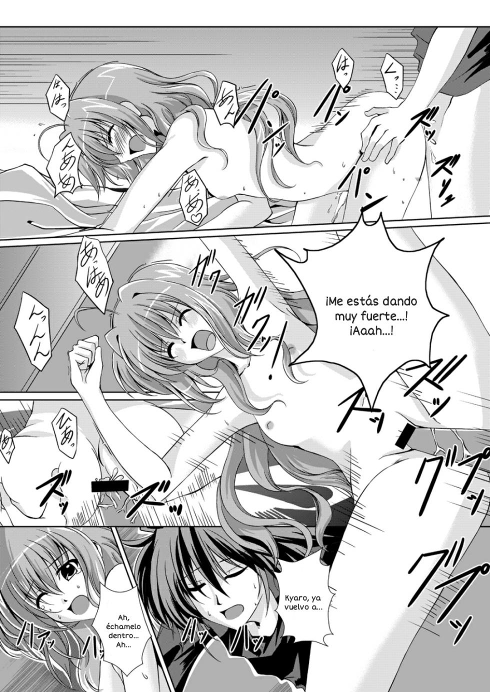 [The Seventh Sign (Kagura Yuuto)] THE BEAUTIFUL WORLD (Mahou Shoujo Lyrical Nanoha) [Spanish] [Biblioteca Hentai] [Digital] - Page 15