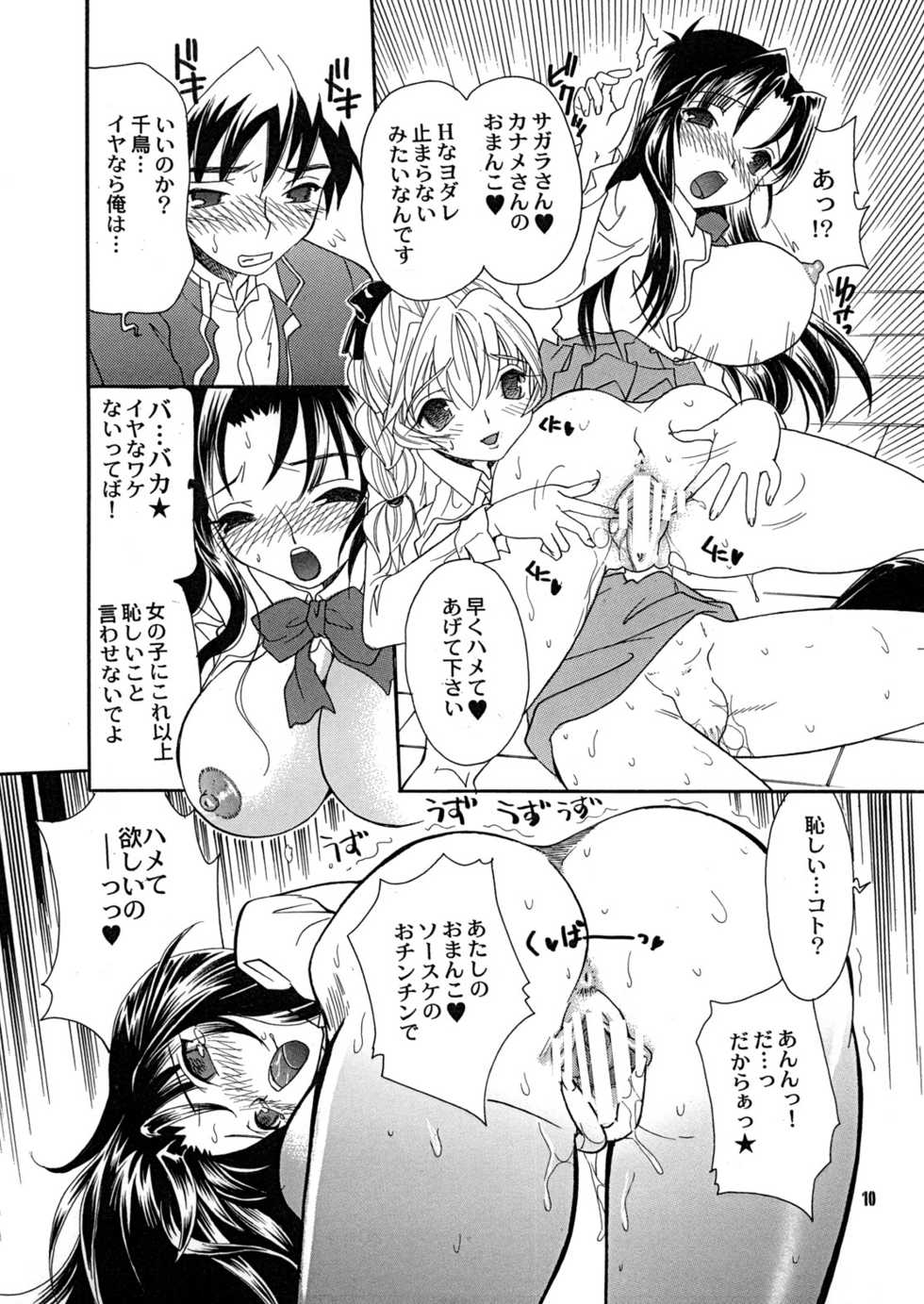 [2B (MANA-KO)] MYSTIC NOISE (Full Metal Panic!) - Page 9