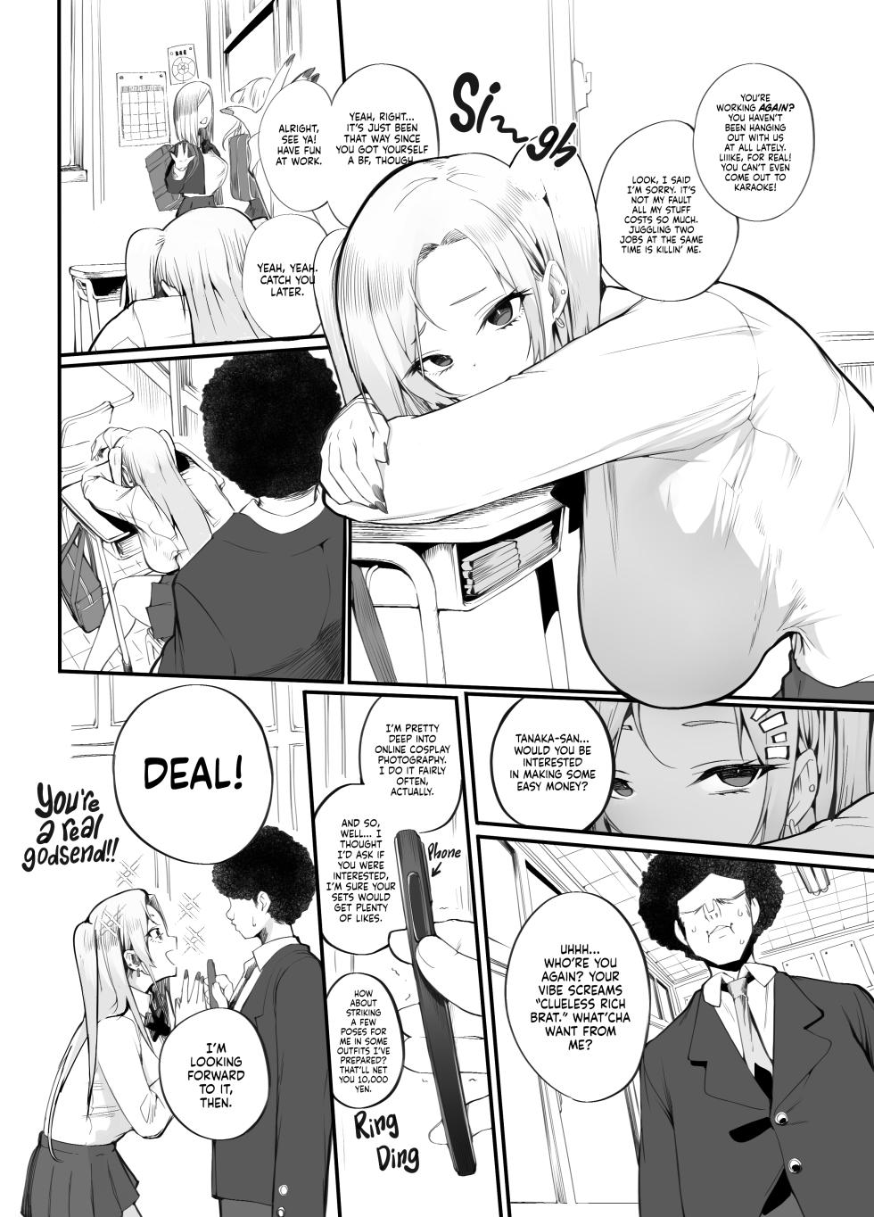 [Armadillo (Renji)] Kane sae Haraeba, Cosplay demo Hamete mo Kureru Gal o Te ni Iremashita｜Found Myself a Gyaru That's Down to Cosplay and Even Fuck For Money [English] [head empty] [Digital] - Page 40