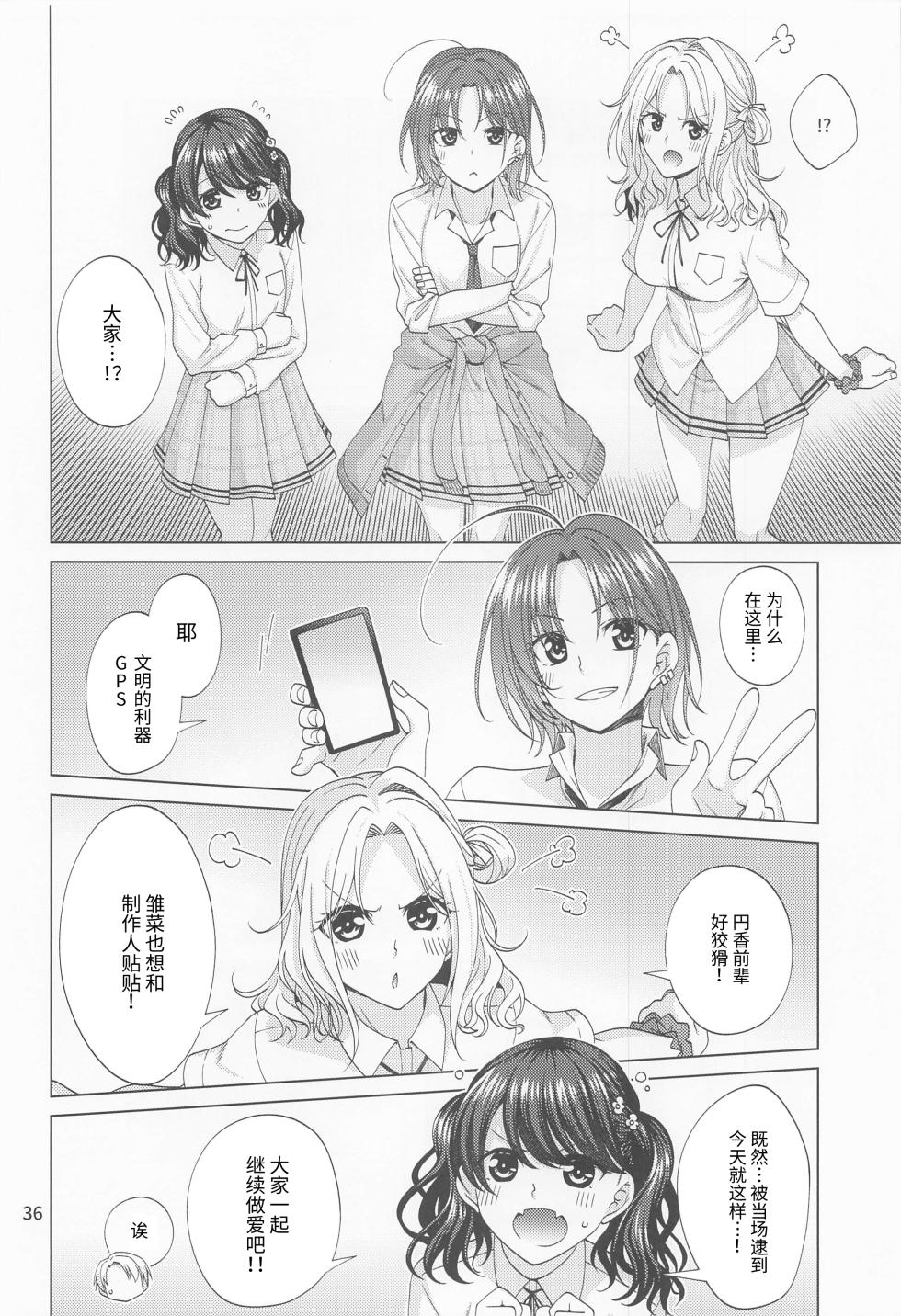 (C100) [CRIMSON GROUND (Miyashiro Sousuke)] Sex ni Dohamari shita Higuchi Madoka (THE iDOLM@STER: Shiny Colors) [Chinese] - Page 35
