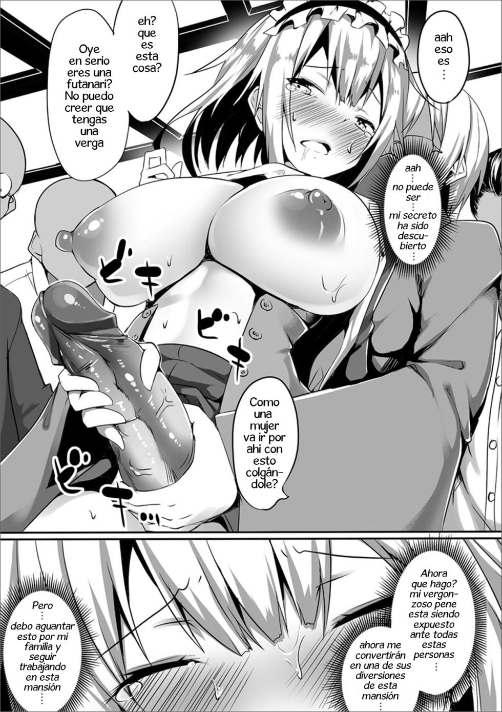 [Fuji-han] Hakudaku no Utage (Futanari Friends! 02) [Spanish] [Decensored][Harenchi no Fansub] - Page 5