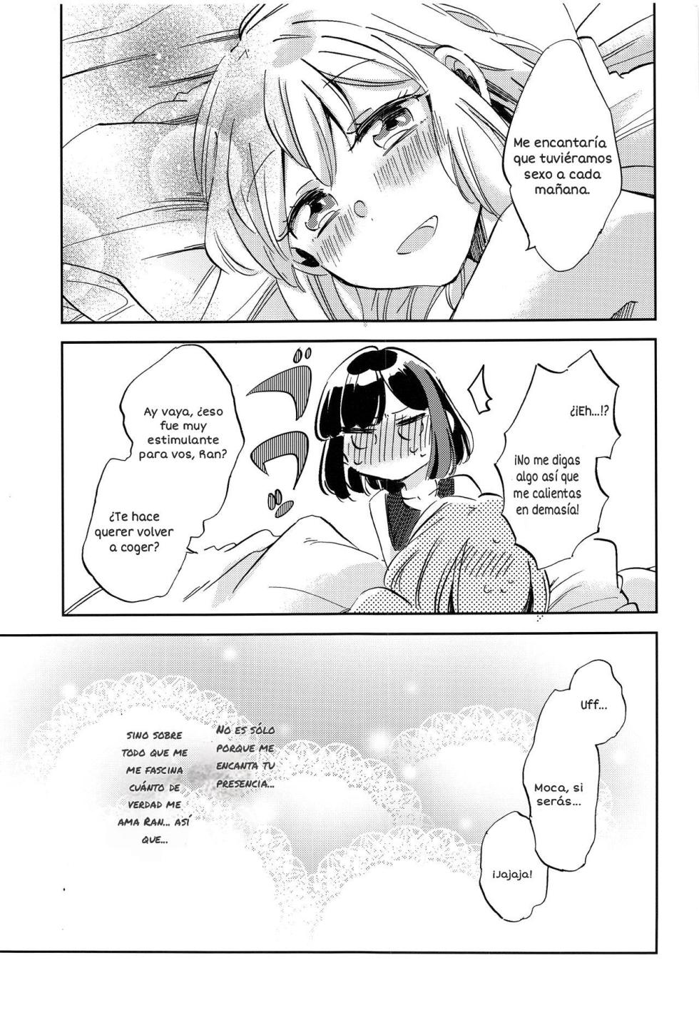 (BanG Dreamer's Party! 8th STAGE) [Zawameki Jambo (Zawameki)] Futari de Iru kara Dekiru Koto (BanG Dream!) [Spanish] [Nekomi Fans] - Page 34