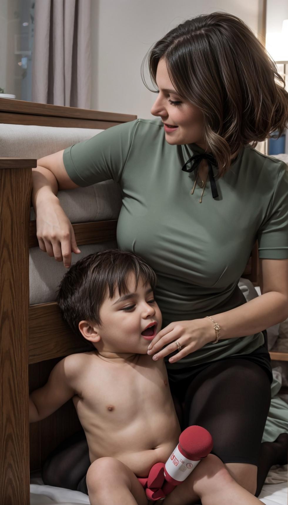 Mom X Son 2 [AI Generated] - Page 18