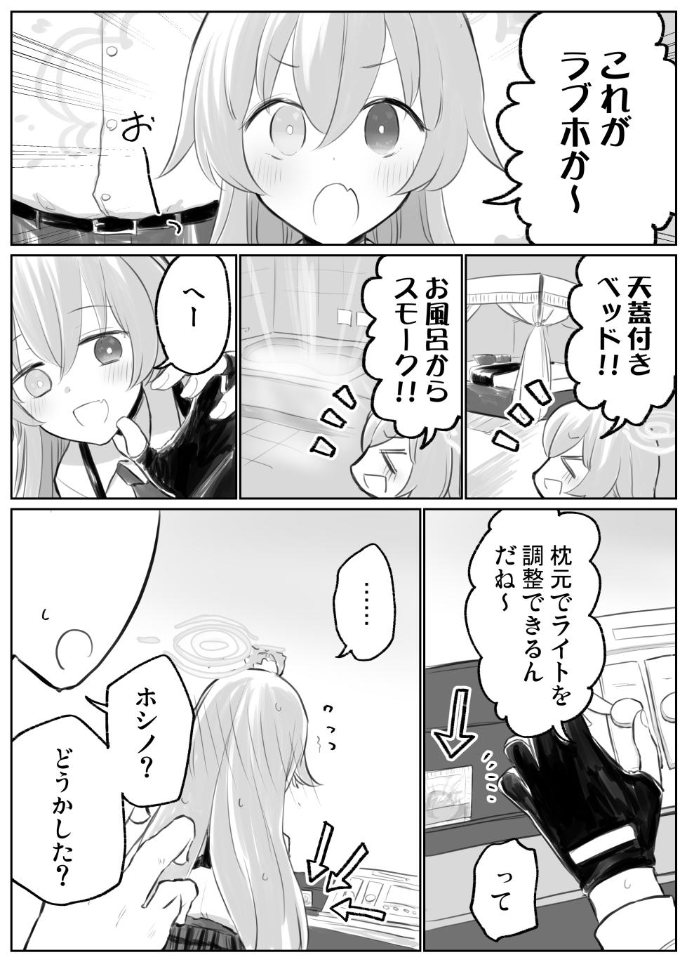 [Chizu] Hoshino to Ichaicha Ecchi(Blue Archive) - Page 2