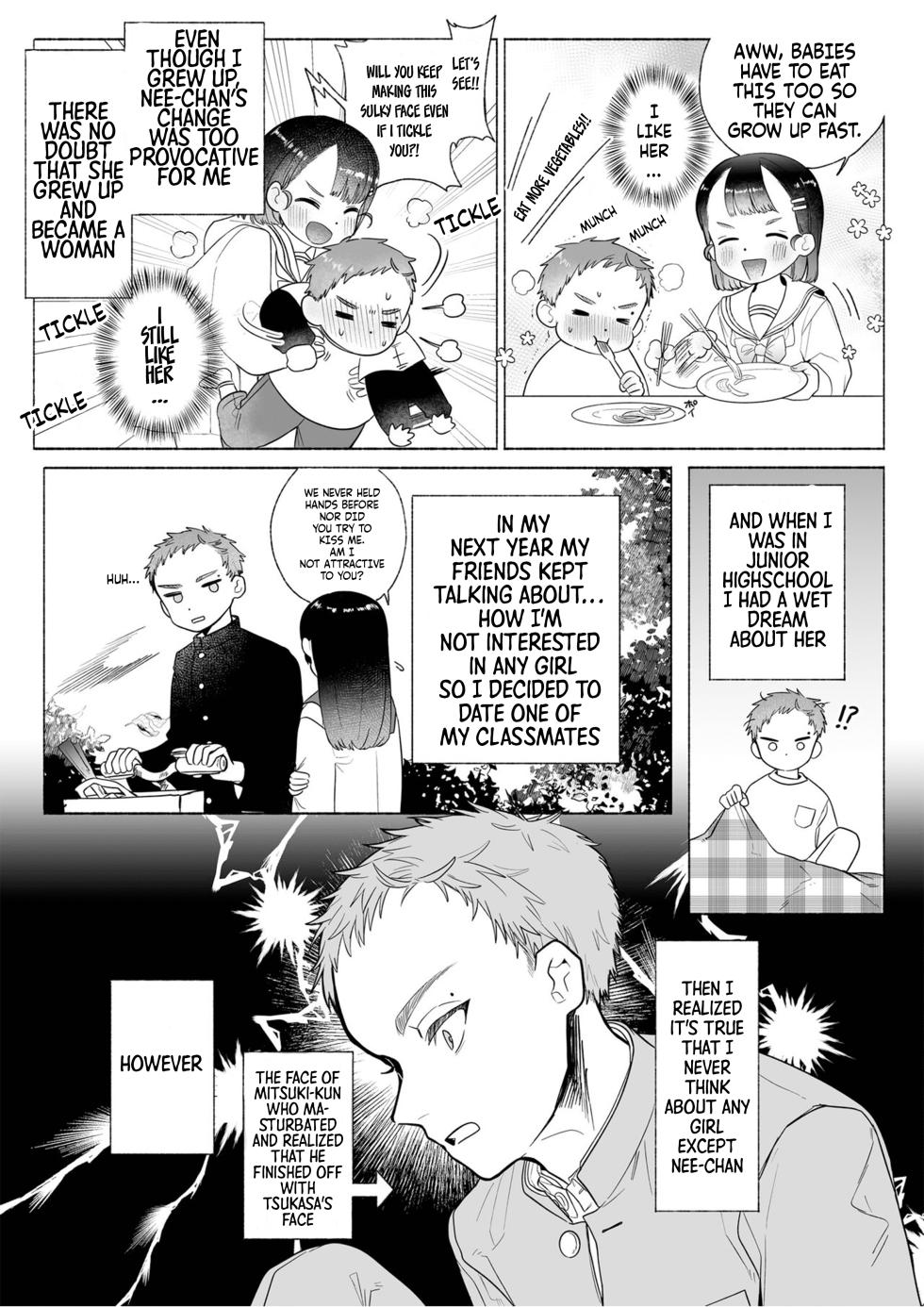 [Otama Jacuzzi (Tama no Chichi)] Ore wa Nee-chan de shika Nukenai [English] [Painful Nightz] - Page 8