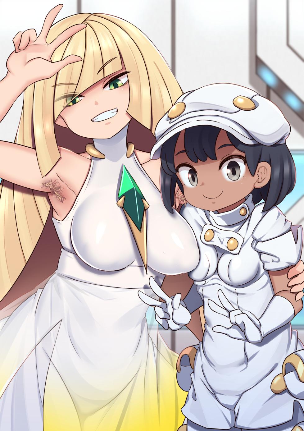 [Lemon Snail] Lusamine-san to Aether Zaidan Shokuin-chan (Pokémon Sun and Moon) - Page 9