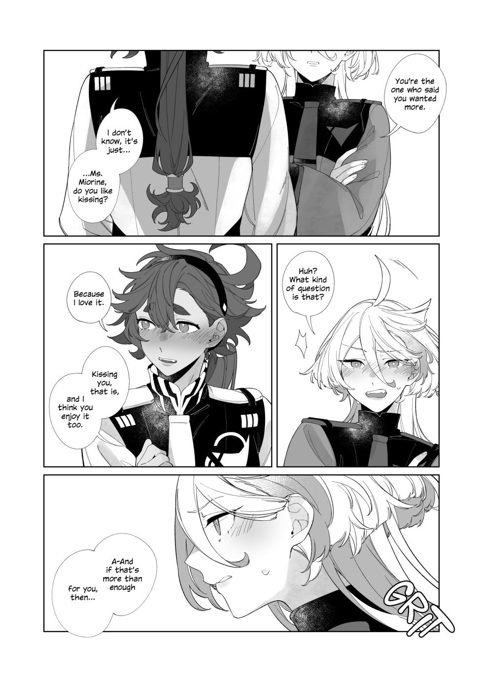 [Chunyujingshitian (ZhuoTian)] Kiss no Ato Nani ga Shitai? | After Kissing, What Else Do You Want to Do? (Mobile Suit Gundam: The Witch from Mercury) [English] - Page 13