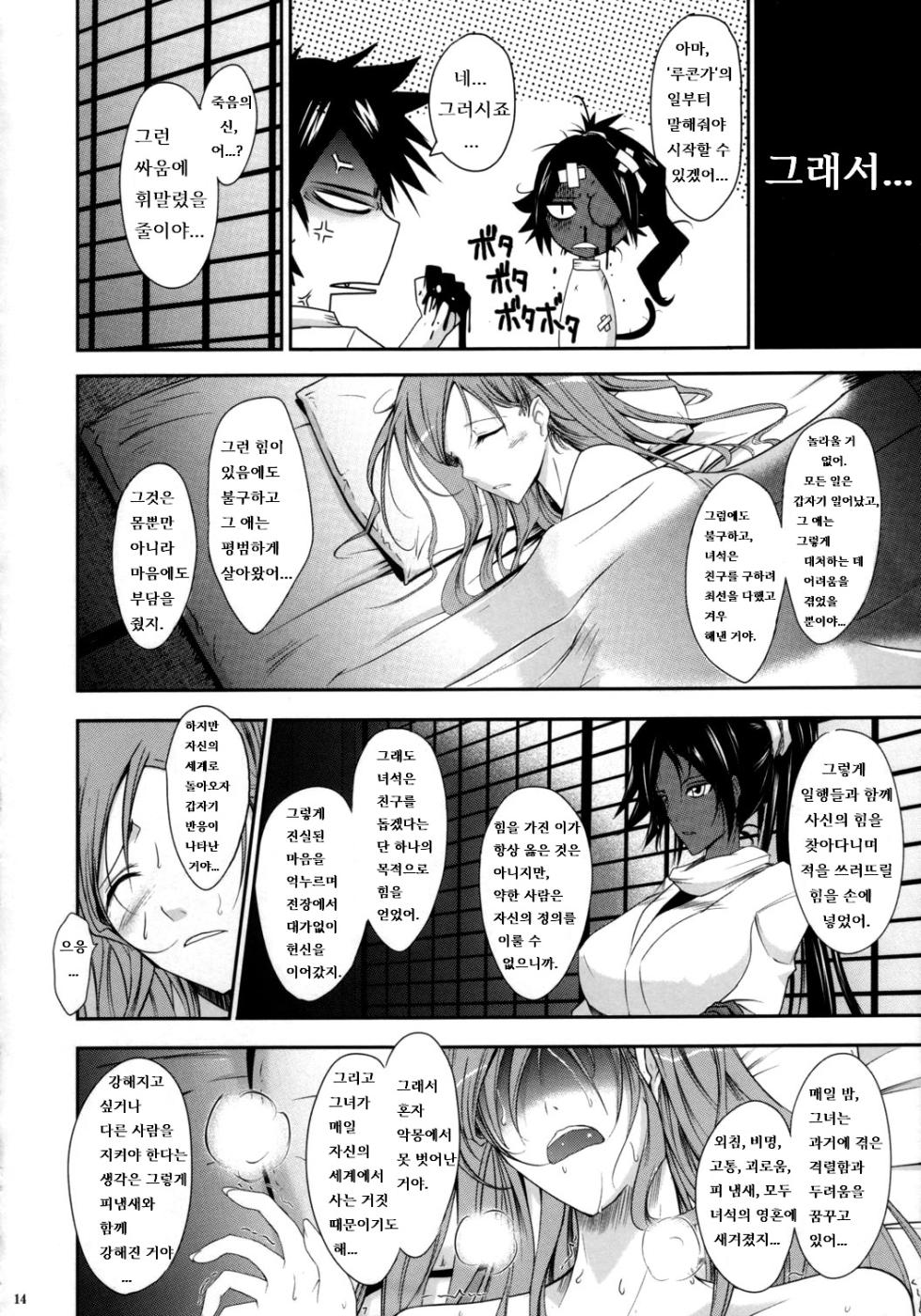 (C72) [Garyuh-Chitai (TANA)] Aki-Akane Zenpen (BLEACH) [KOREAN] - Page 13