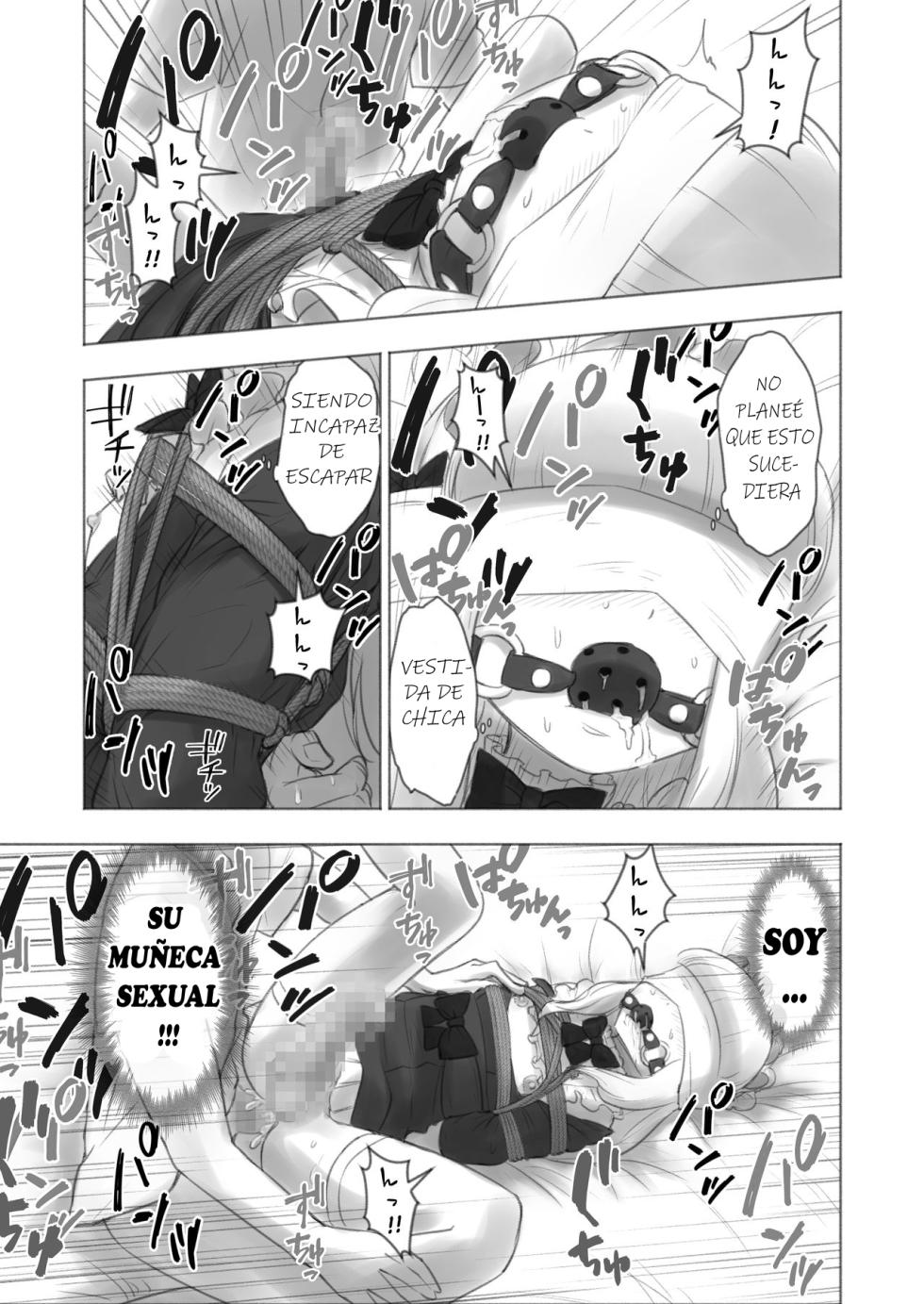 [KANAOSU (Kana)] Kyou Kara Boku wa Kinbaku Ningyou [Spanish] [Bananare22] - Page 19