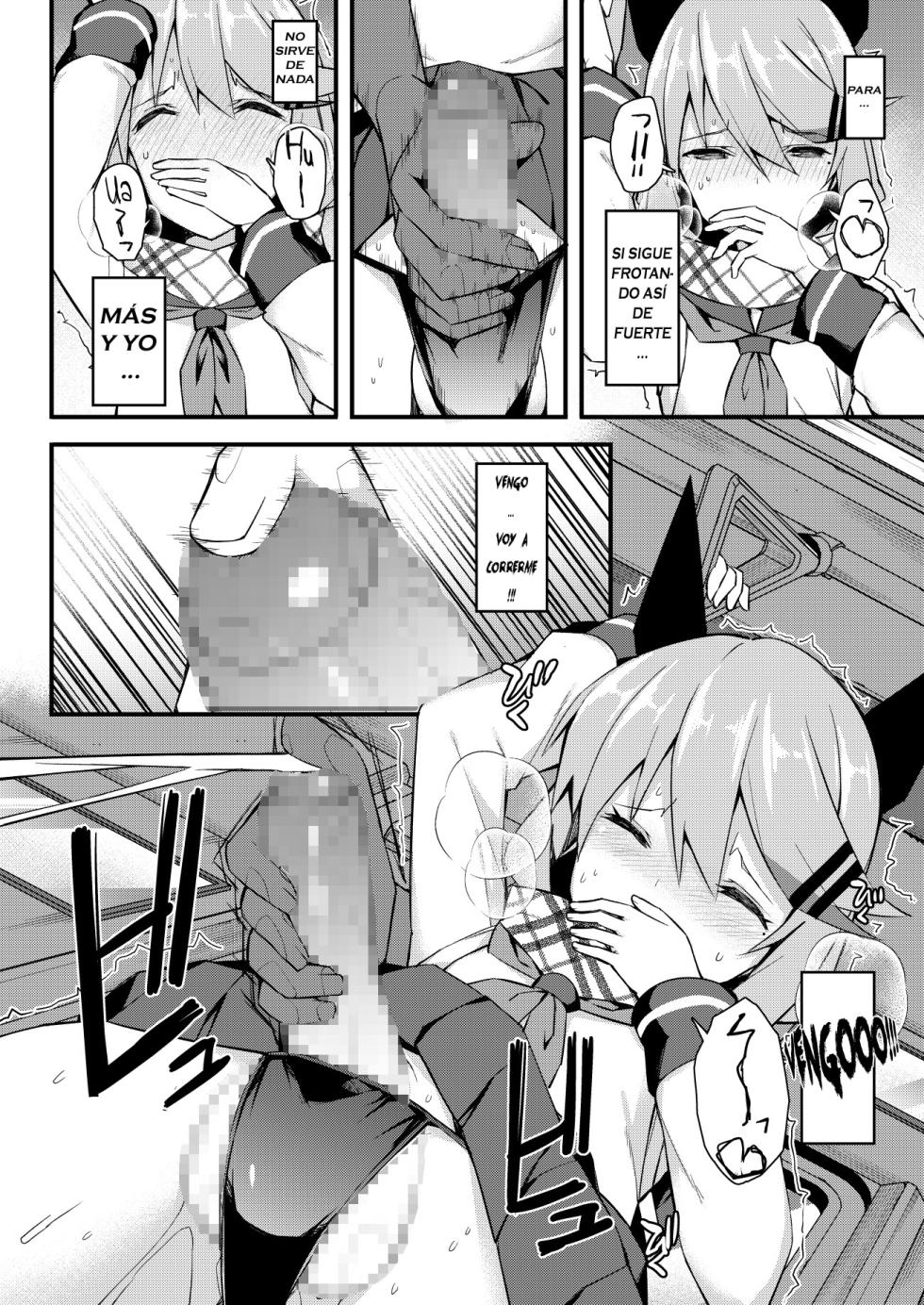 [H@BREAK (Itose Ikuto)] Koe Dashicha Barechau kara! Densha Hen [Spanish] [Bananare22] [Digital] - Page 9