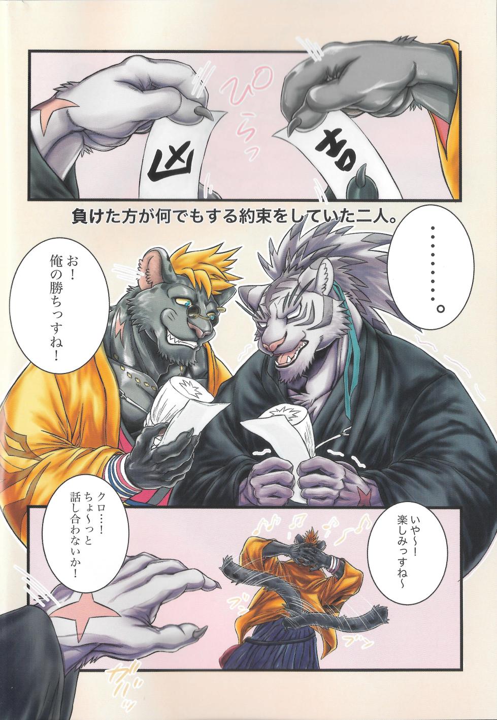 (New Year Kemoket 9) [amdnet. (amd)] Shiro-Kuro Thrusting Age (World Flipper) - Page 3