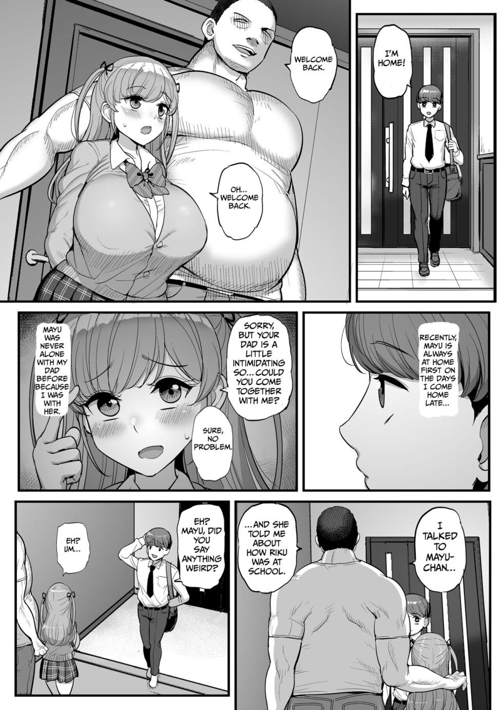 [Sanman Sanzen Koiking (Tyranu)] Minimum Kanojo wa Oyaji no Seidorei [English] [MTL] (1 &2) - Page 37