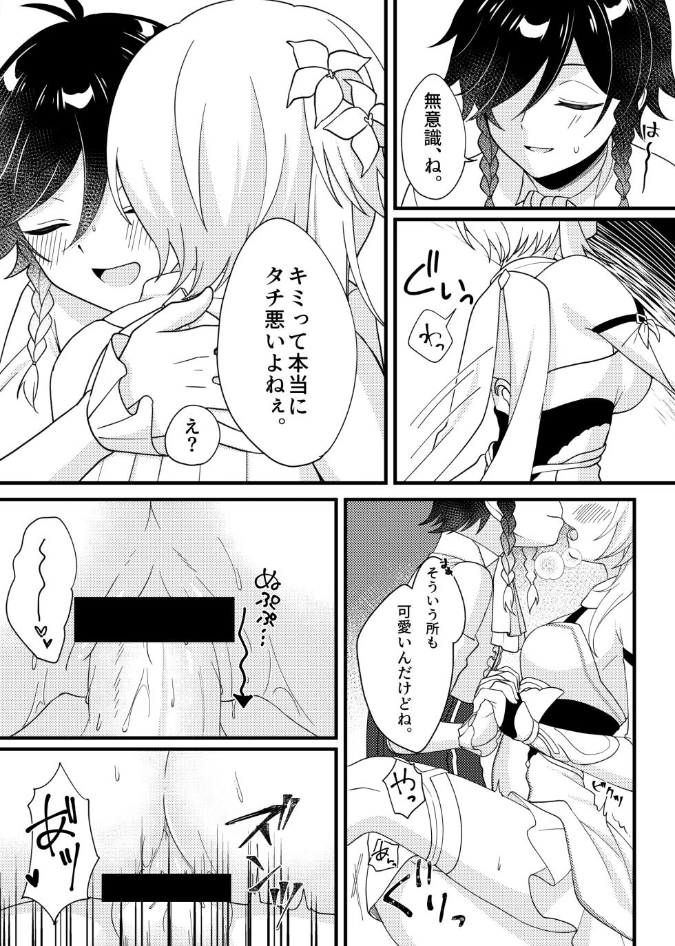 [Yakitori Negimashi-ya (Ichio)] Hone no Zui made Atatamete (Fuku wa Nugasecha Ikemasen!) (Genshin Impact) [Digital] - Page 8