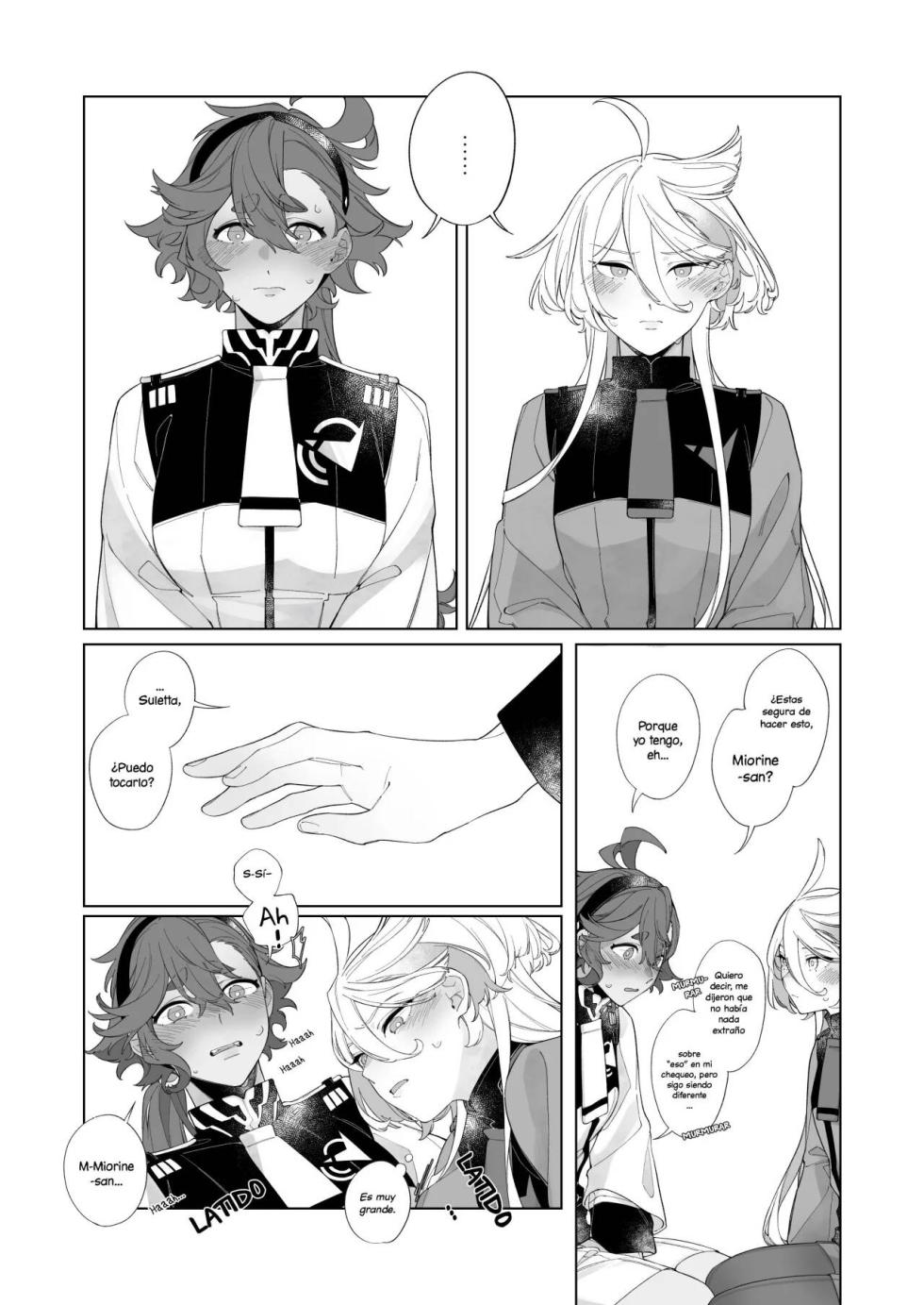 [Chunyujingshitian (ZhuoTian)] Kiss no Ato Nani ga Shitai? (Mobile Suit Gundam: The Witch from Mercury) [Spanish] [Traducciones independientes] [Digital] - Page 17