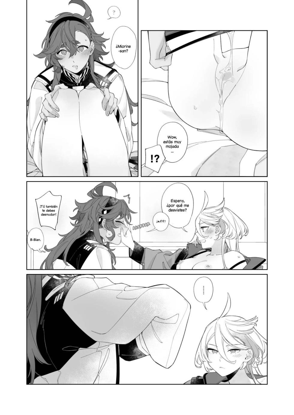 [Chunyujingshitian (ZhuoTian)] Kiss no Ato Nani ga Shitai? (Mobile Suit Gundam: The Witch from Mercury) [Spanish] [Traducciones independientes] [Digital] - Page 21
