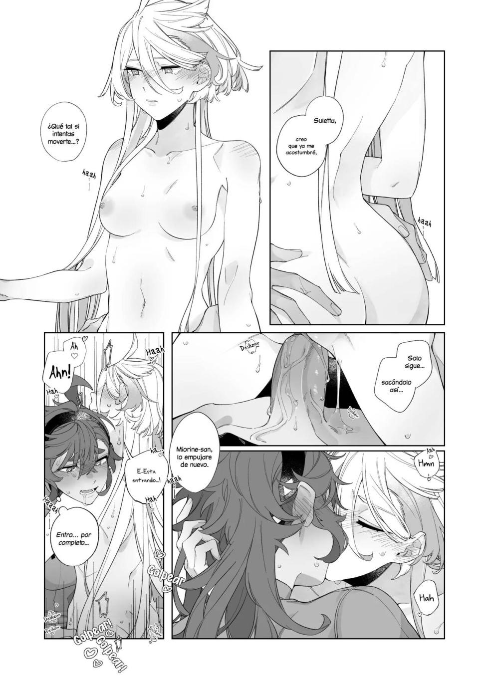 [Chunyujingshitian (ZhuoTian)] Kiss no Ato Nani ga Shitai? (Mobile Suit Gundam: The Witch from Mercury) [Spanish] [Traducciones independientes] [Digital] - Page 27