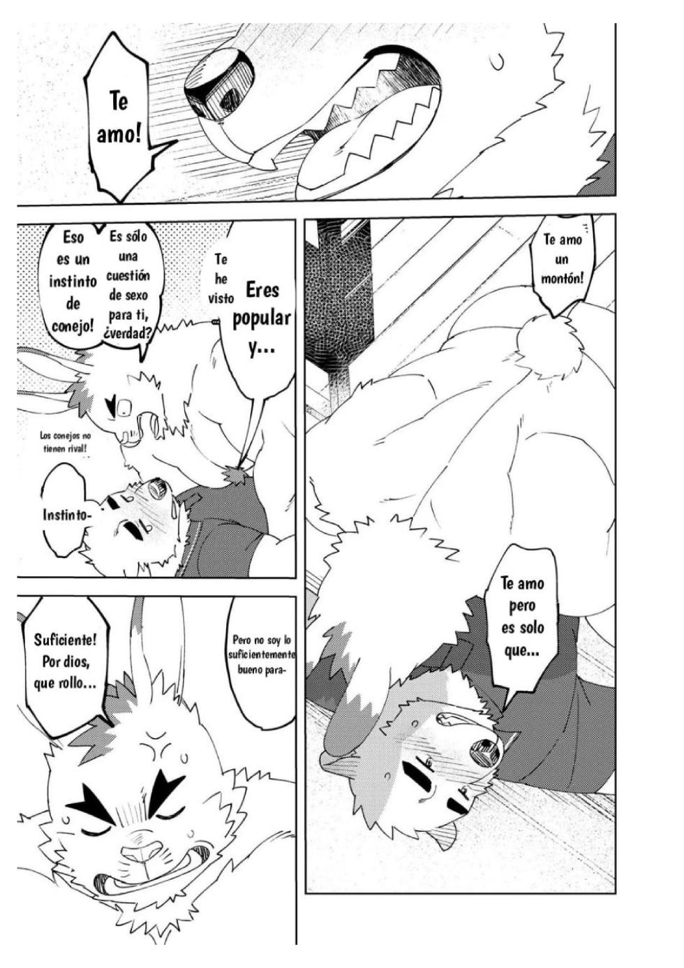 [Maru Tendon (Ei)] Shirokuma-kun to Irousagi - Page 14