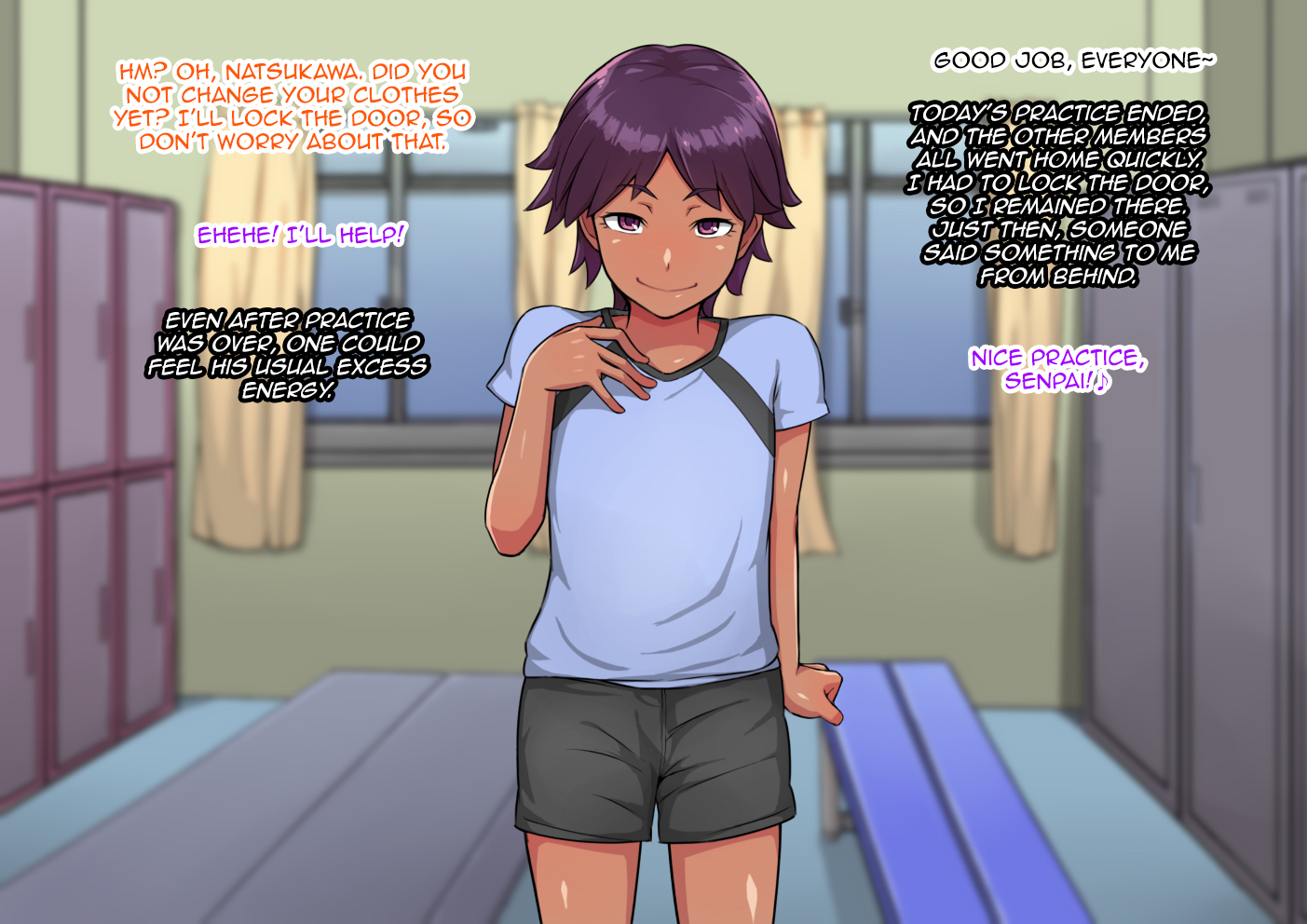 [Hagurumarokuro (Silver Radish)] Otokonoko to xx No. 2 ~Kappatsu Junshin na Kouhai Hen~ [English] [mysterymeat3] - Page 6