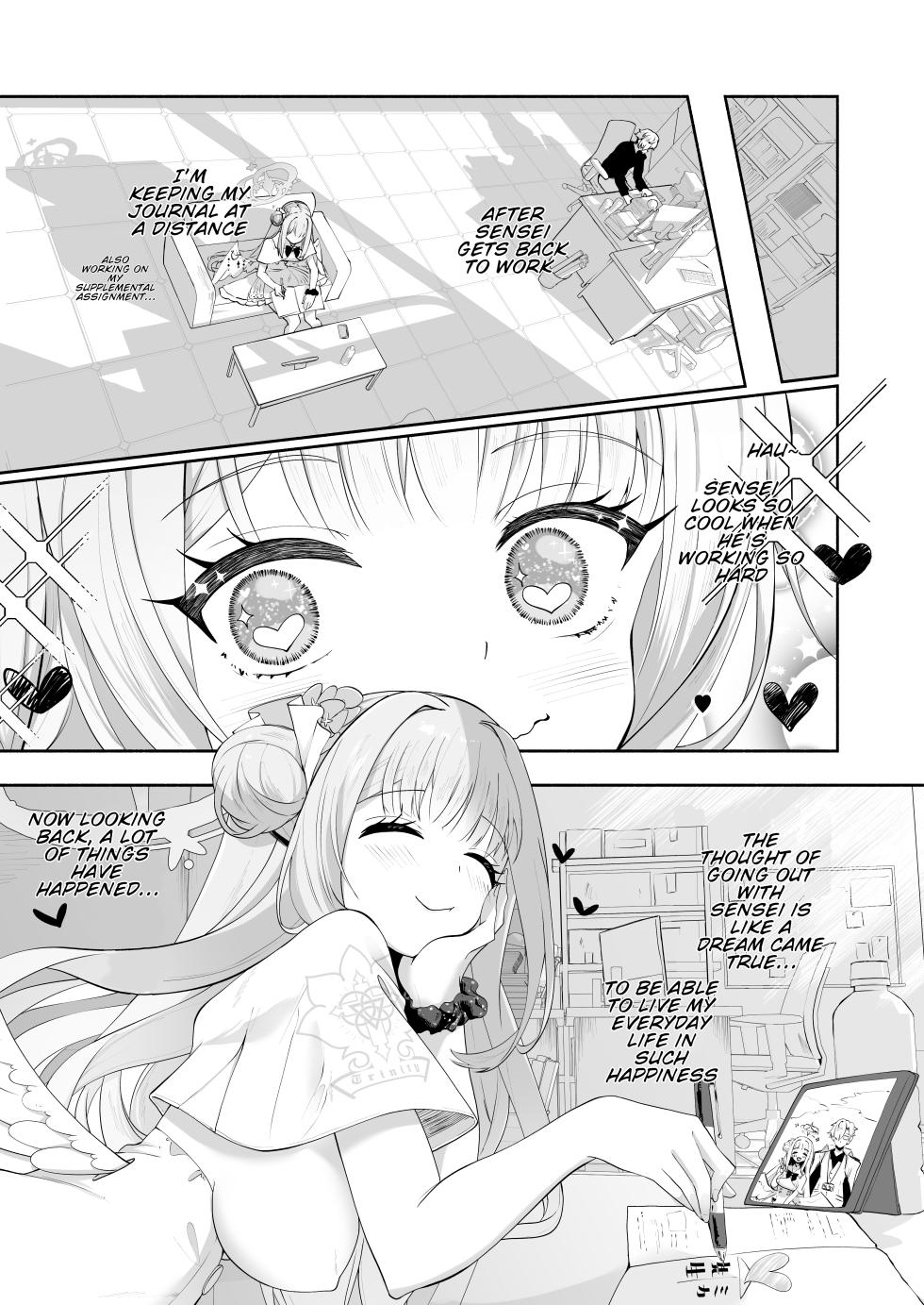 [Hatogoya (Hatoharu)] Hoshi no Izumi wa Amai Yuuwaku | The Sweet Temptation of the Starry Fountain (Blue Archive) [English] [Fos1x]  [Digital] - Page 6