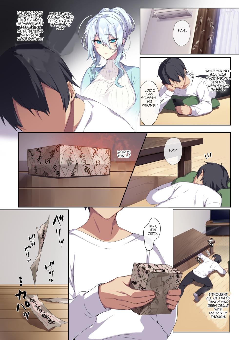 [Puu no Puupuupuu (Puuzaki Puuna)] Hitozukiai ga Nigate na Miboujin no Yukionna-san to Noroi no Yubiwa [English] - Page 11