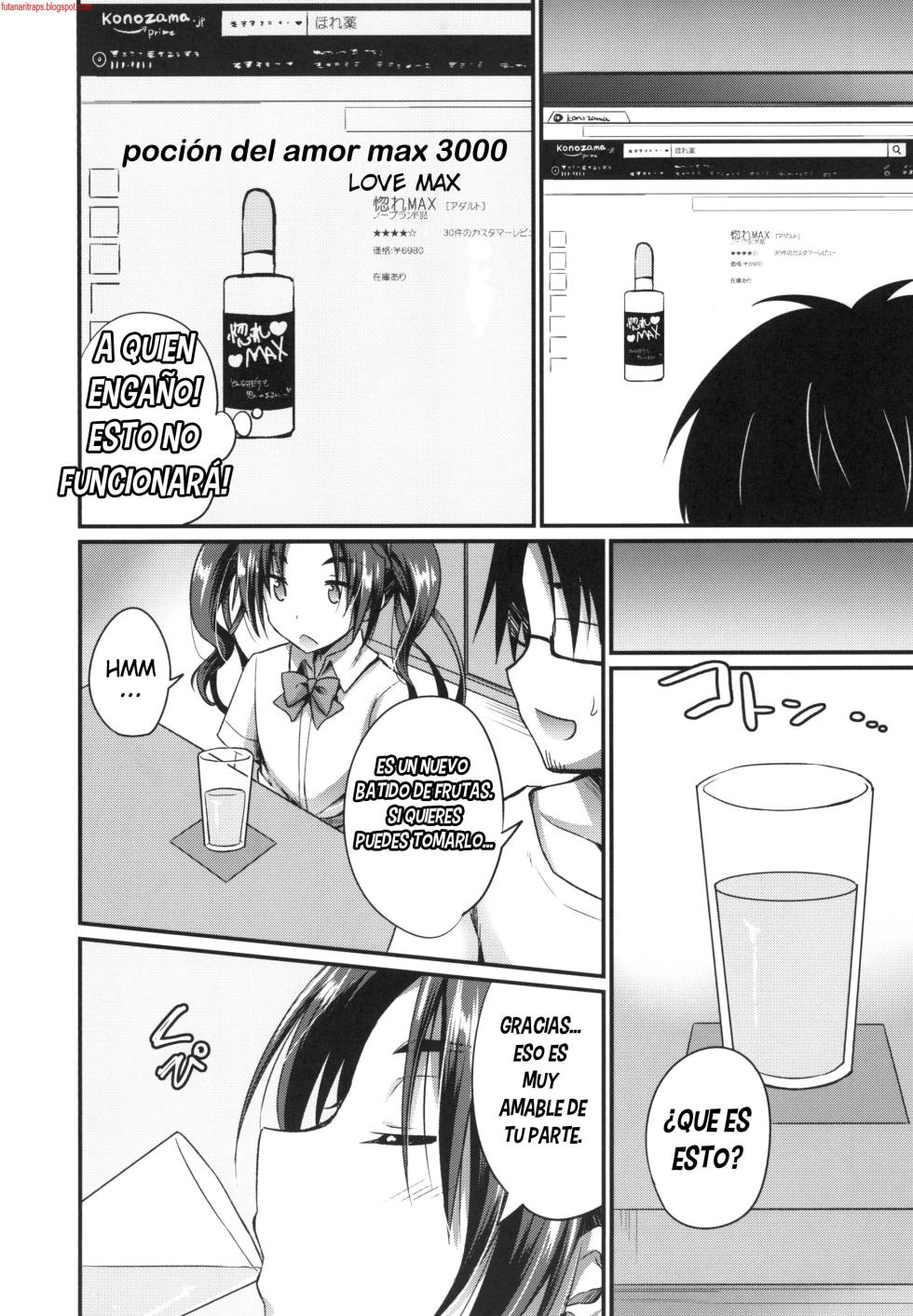 [HEATWAVE (Kaitou Yuuhi)] Anata no Mesu ni Naru Kusuri  [Spanish] [Bananare22] [Digital] - Page 5