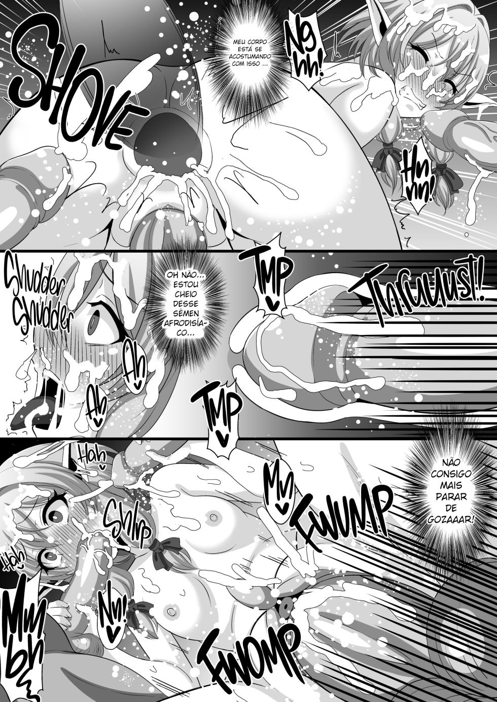 [Kleitos (Ryunosuke)] Goblin's Raper! ~Yousei Yunde x Rinkan & Shokushu~ (Goblin Slayer!) [Português] [Decensored] [Digital] - Page 11