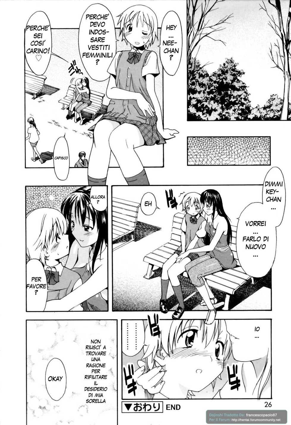 [Itosugi Masahiro] Oneechan no Onegai - A Wish of my Sister Ch. 1-3 [Italian] [francescopaolo87] - Page 20
