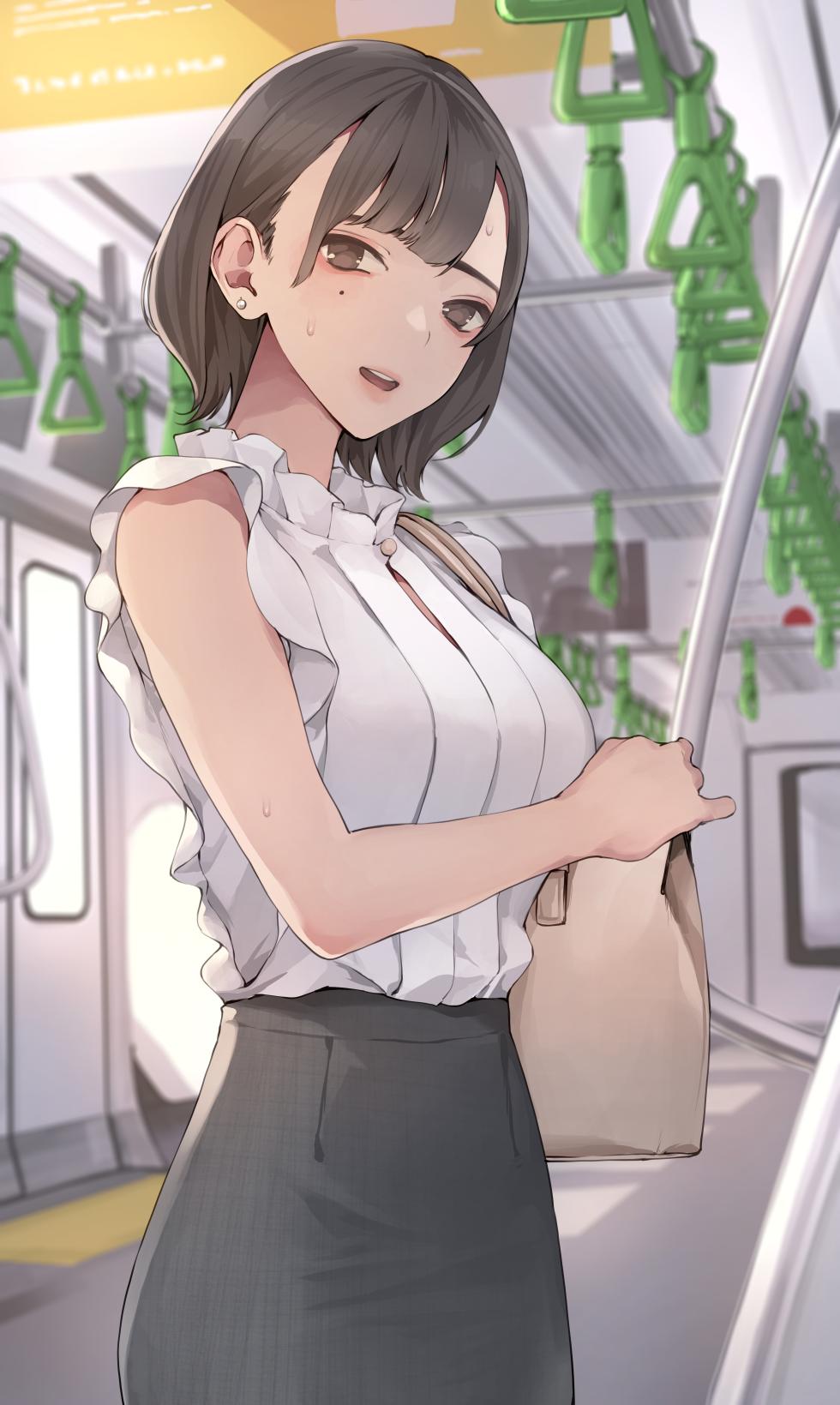 [海凪コウ] 無防備な同僚 - Page 1