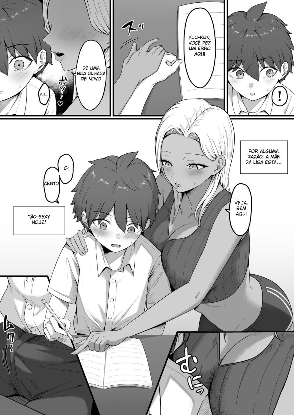 [Shirasudon] Kinjo no Gal Mama ni Kuwareru! | Devoured By The Gal Mama In My Neighborhood! [Portuguese] - Page 20