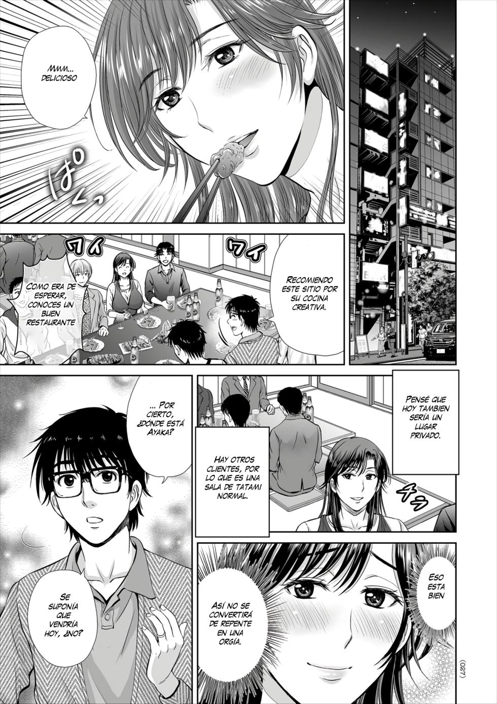 [Hoshiduki Melon] Game Furin Numa ~Inran Hitozuma ga Dan Houkai Saseru made~ [Spanish] [PANYC] [Digital - Page 27