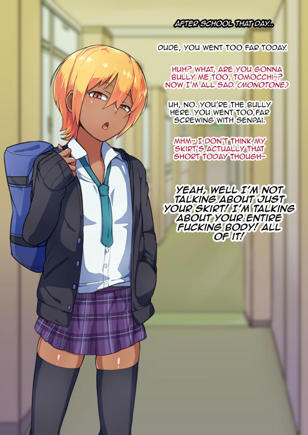 [Hagurumarokuro (Silver Radish)] Otokonoko to xx No. 3 ~Kasshoku Inbi na Doukyuusei vs Seijitsu Karin na Seitokaichou~ [English] [mysterymeat3] - Page 14