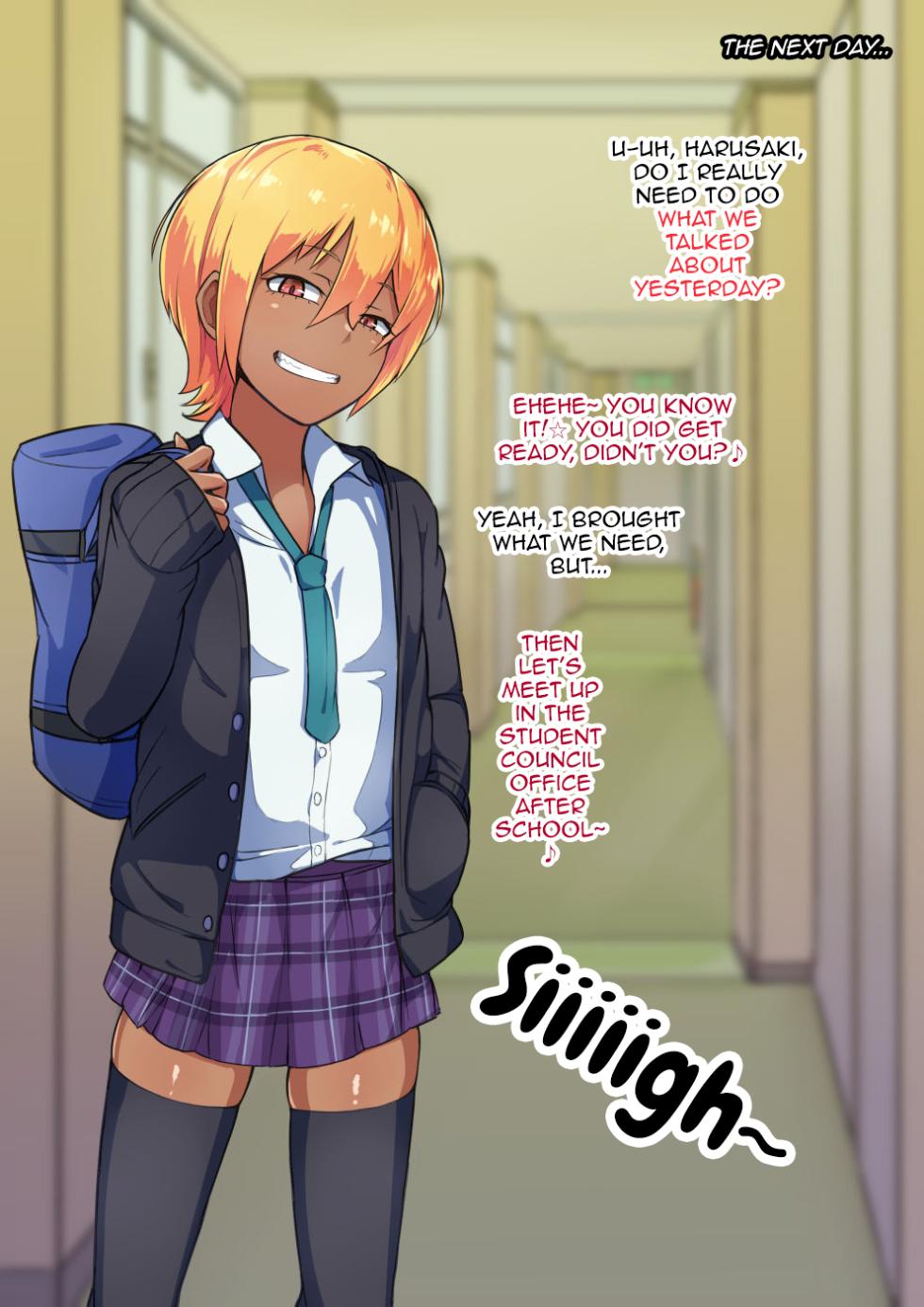 [Hagurumarokuro (Silver Radish)] Otokonoko to xx No. 3 ~Kasshoku Inbi na Doukyuusei vs Seijitsu Karin na Seitokaichou~ [English] [mysterymeat3] - Page 31
