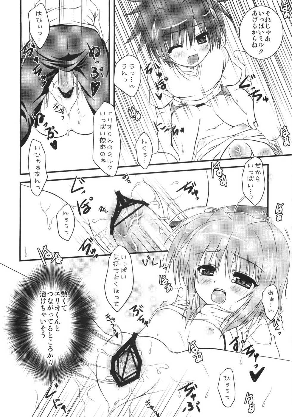 (C73) [Hinakan (Kirishima Hinata)] Caro to Keshikaran Koto o Suru Hon (Mahou Shoujo Lyrical Nanoha) - Page 11