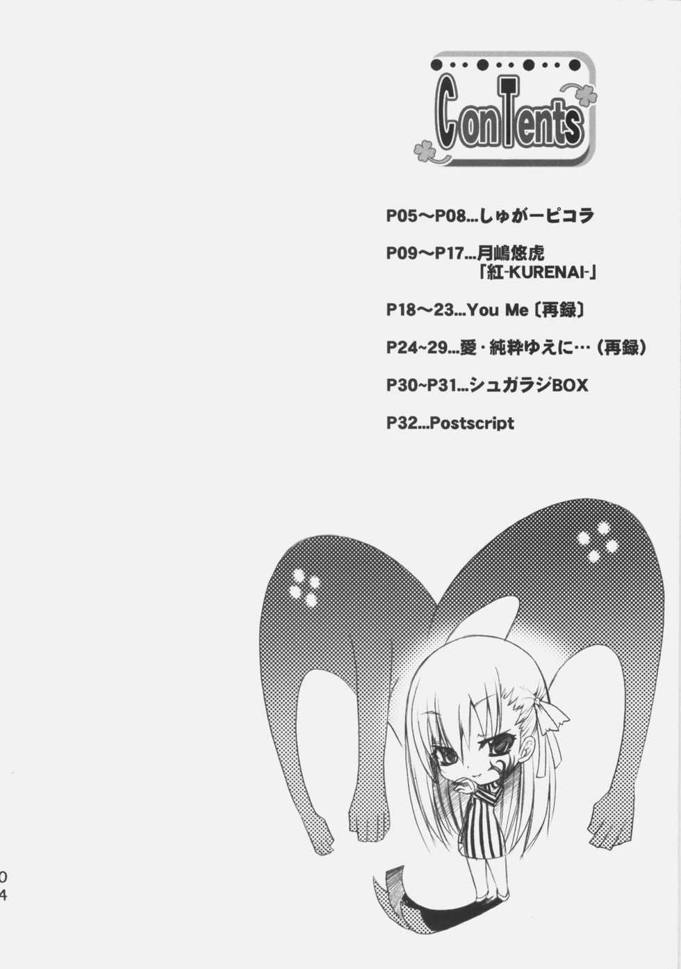 (SC38) [RORITORA!!, SUGAR(S)POT (Sugar Picola, Tsukishima Yuuko)] RxS:02 (Fate/stay night) - Page 3