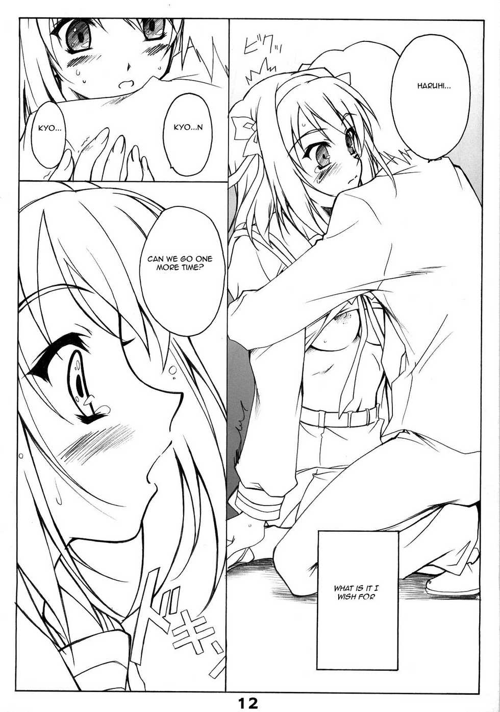(C70) [Heaven's Gate (Andou Tomoya)] Suzumiya Haruhi no Shitto (Suzumiya Haruhi no Yuuutsu) [English] - Page 11