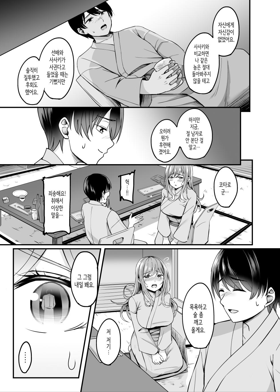[Area7 (Kinata)] 유부녀와 온천과. [Korean] [OnGoing] - Page 8