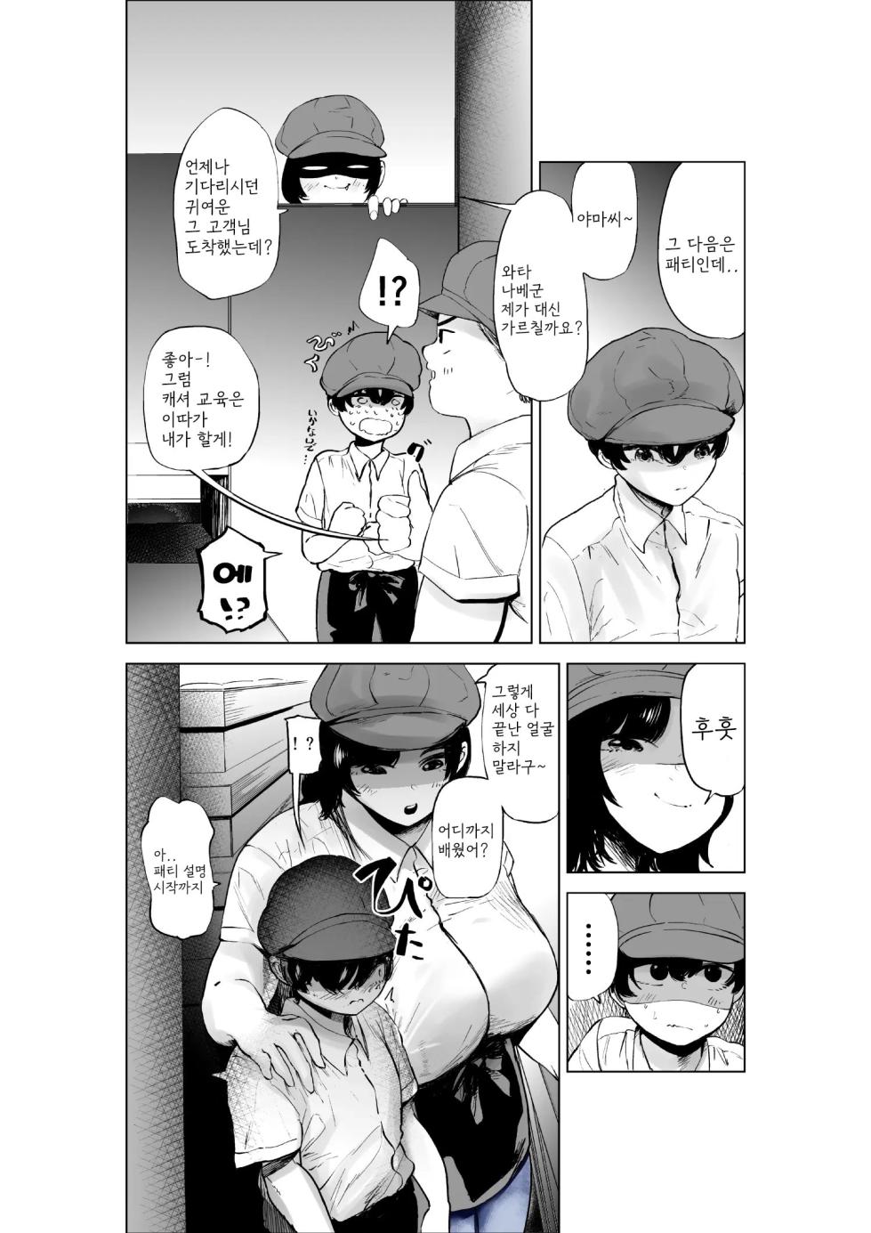 [takaya (Fukuhara Takaya)] Sekkyokuteki na Beit no Senpai no Hanashi [korean] - Page 8