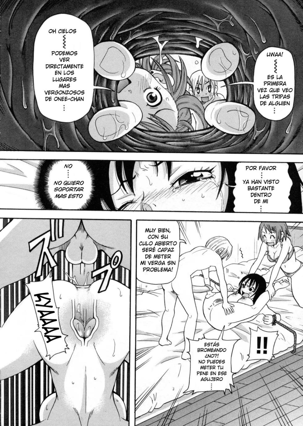 [John K. Pe-ta] Kindan no Mikkusujūsu | Jugo Mixto Prohibido (Chou Monzetsu Curriculum) [Spanish] [Decensored][Harenchi no Fansub] - Page 10