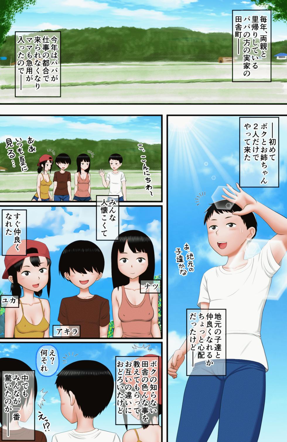 [AIM] "Seiteki Muchi" na Kyoudai ni Iroiro Oshieru Natsuyasumi - Page 2