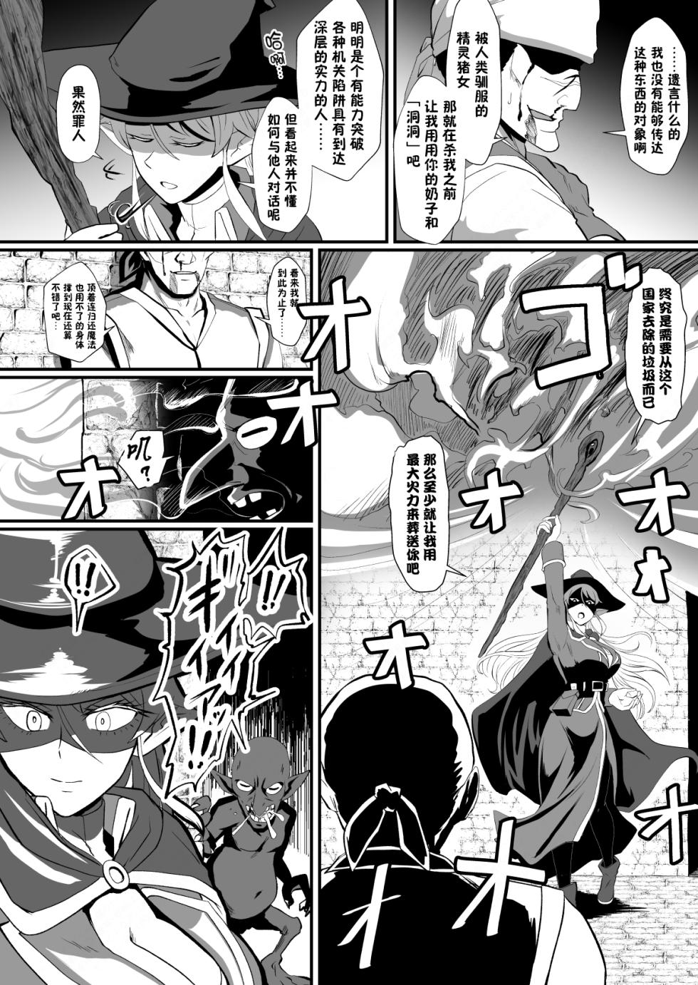 [Hotel Shikinseki (Protohotel)] Irekawari no Wana ~Elf Majutsushi Liza no Kikan~(貉耳萌个人汉化)[Chinese] - Page 3
