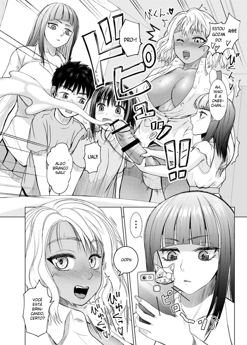 Futanari Bitch Gal wa Suki desu ka? [Portuguese-BR] [Boteco Hentai] - Page 5
