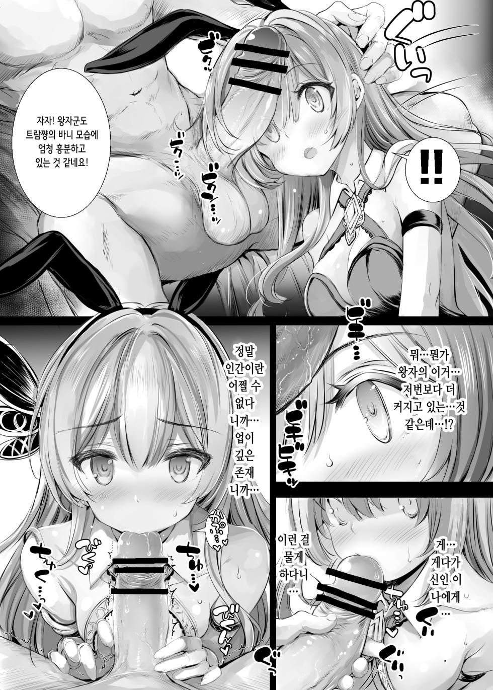 [Type-3 (Aoiro 3-gou)] Solais-chan to Tram-chan ga Bunny de Iroiro Shite kureru Hon (Sennen Sensou Aigis) [Digital] [korean] - Page 7