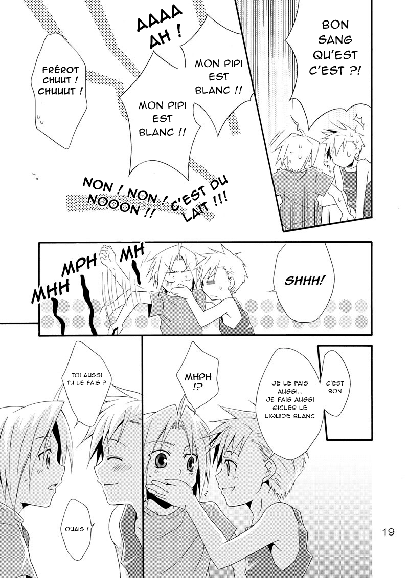 [Panda 4gou (Shima Kyousuke)] Kimame Ni Tsubu Iri (Fullmetal Alchemist) [French] [Nk Translation] - Page 18