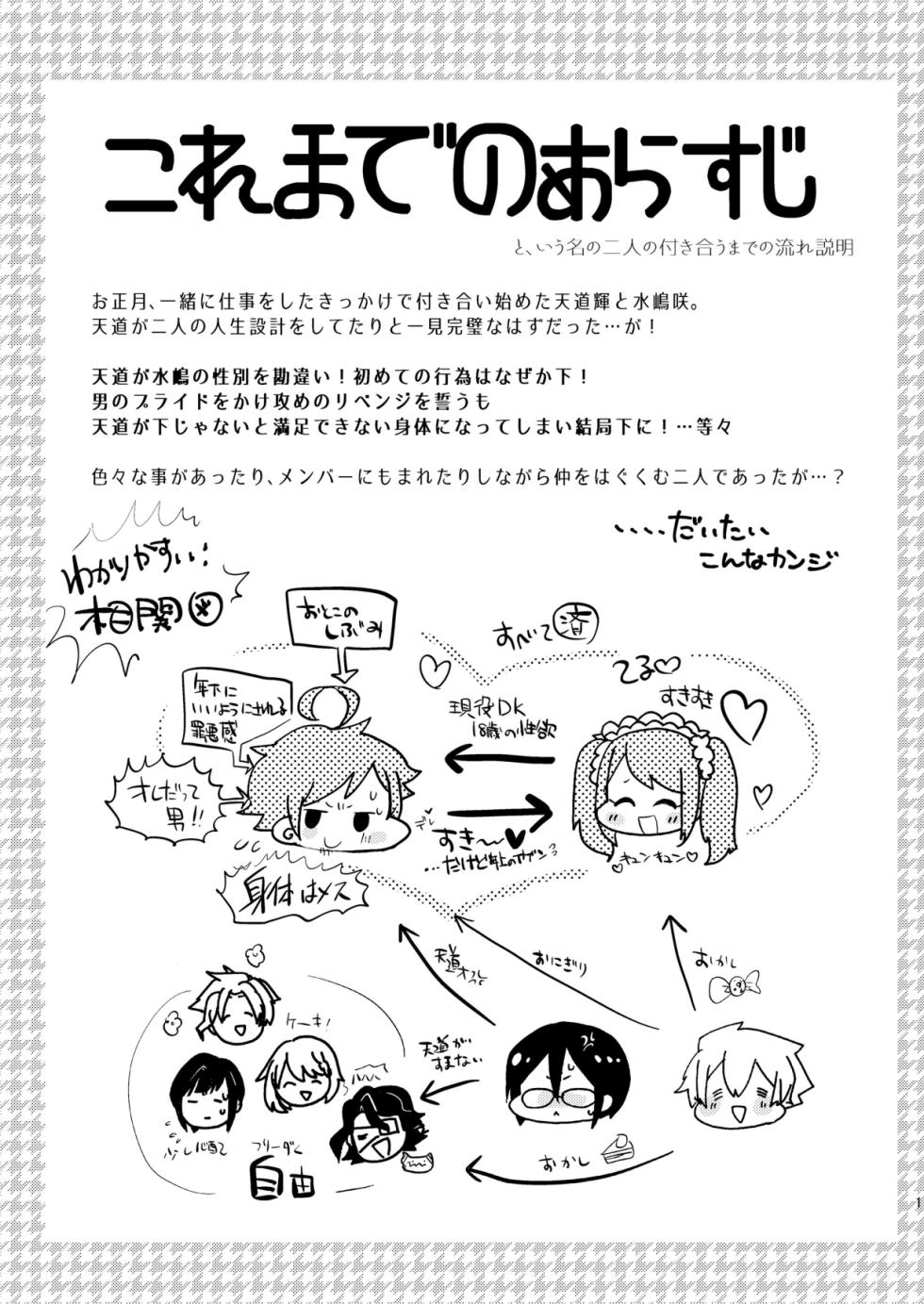 [こんちくしょう! (やまもと馬並)] シュシュっと♥アニバーサリー (アイドルマスター SideM) - Page 2