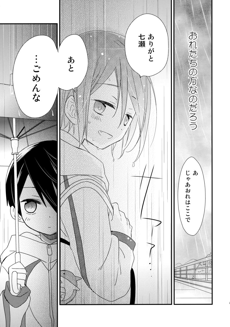 [AtsuAtsuCOOK (Atsuko)] Shishunki Chuuihou (Free!) [2014-08-31] - Page 28