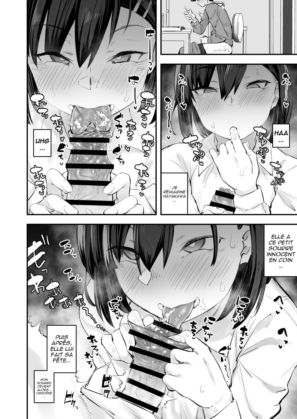 [Anon's Flood Myth (Anon 2-okunen)] Classmate ga Uraaka de Mainichi Ochinpo Asari Shiterukamoshirenai | Ma camarade de classe surfe sur le Net pour trouver des verges dégueulasses [French] [Digital] - Page 15
