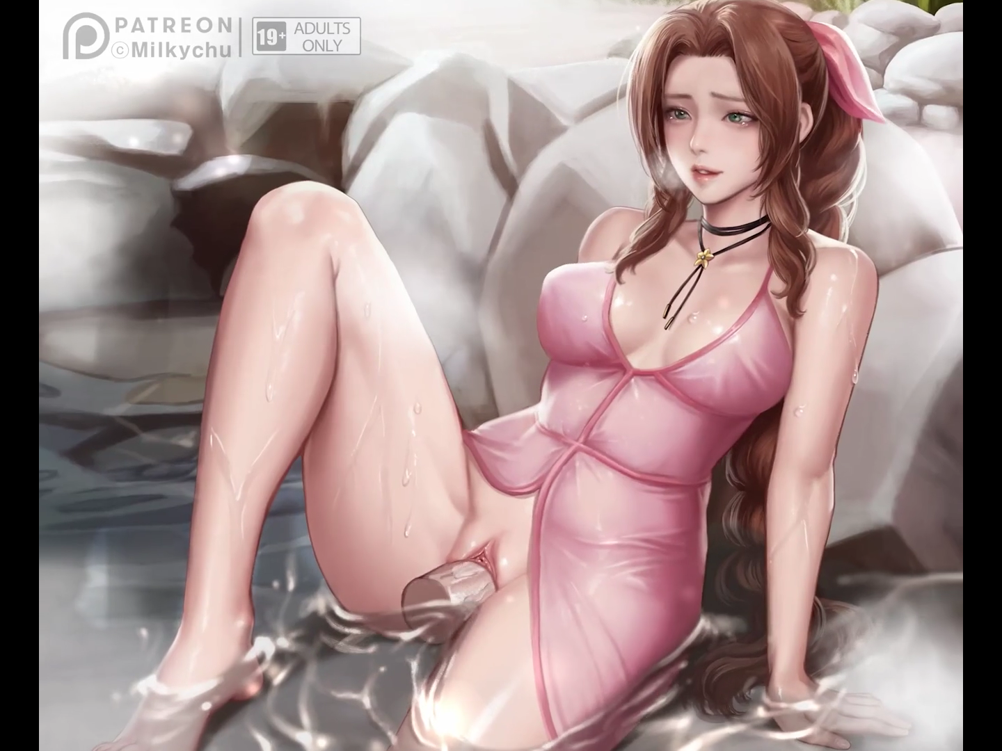 [Milkychu] Aerith Gainsborough (Final Fantasy) - Page 1