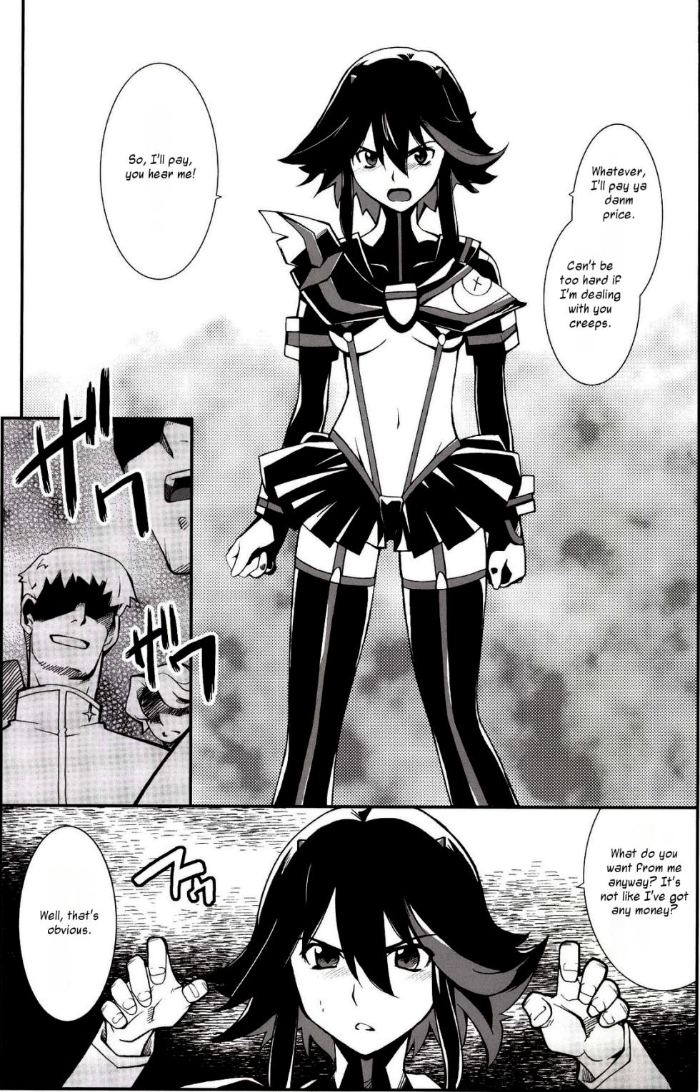 [P-FOREST (Hozumi Takashi)] Ryuuko-chan ga Makete Shimaimashita │Ryuko Has Lost (Kill La Kill) [Digital] [English] - Page 5